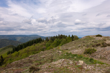high mountain landscape