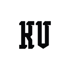 KV monogram logo design letter text name symbol monochrome logotype alphabet character simple logo