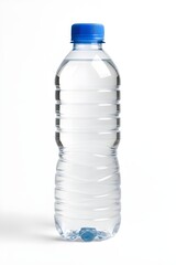 bottle of water isolated on white background