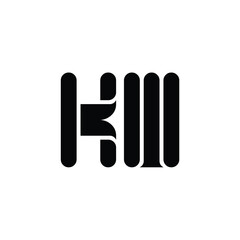 KW monogram logo design letter text name symbol monochrome logotype alphabet character simple logo