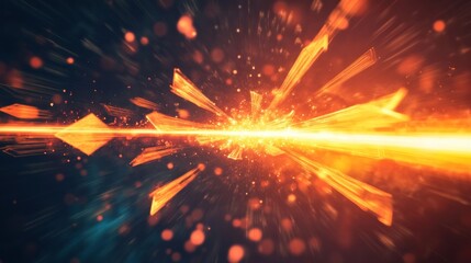 Fototapeta premium Abstract energy burst (1)