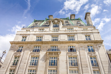 The Ritz hotel in London, UK