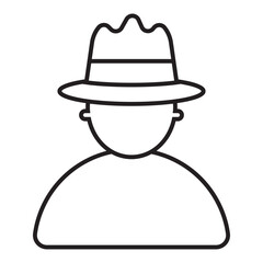 contact icon, people icon illustrator 10 eps