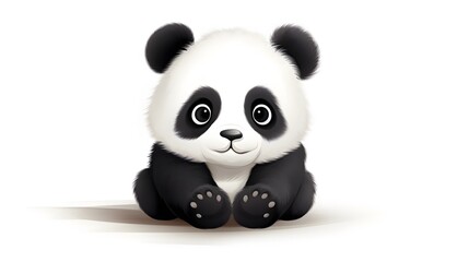 Professional Creative Panda Bear Cartoon Vector Illustration for various design projects
