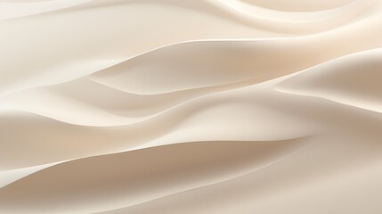 Fototapeta premium Elegant abstract beige sand dune pattern with gentle curves and soft lighting