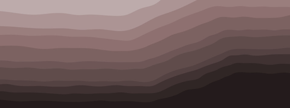 Layered soil and stone subsurface. Sedimentary rock strata