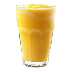 Refreshing yellow smoothie beverage standard background transparent png drink