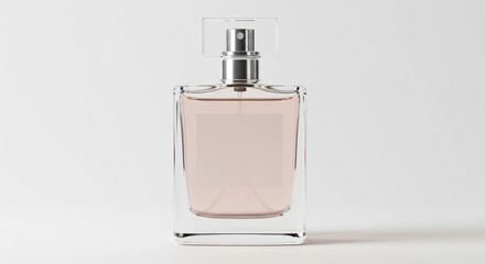 Square Glass Perfume Bottle Mockup