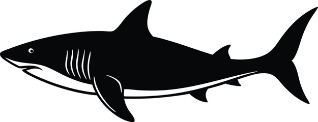 shark vector icon