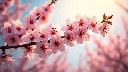 pink cherry blossom