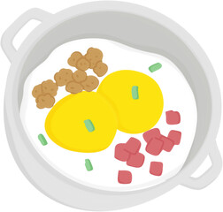 illustration breakfast