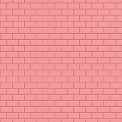 Modern Brick Wall. Modern Background. 3D illustration.