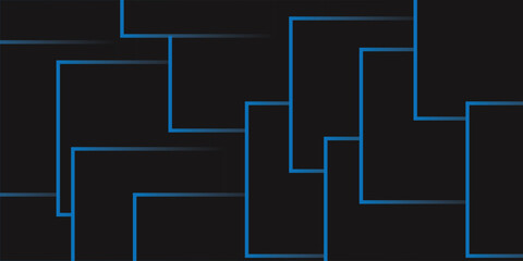 Abstract colorful geometric pattern square and random lines. Linear background square lines Protective layer for technology background brochure. Geometric lines with luxury business.