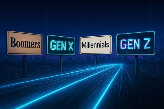 Boomers, Gen X, Millennials, and Gen Z in Modern Society