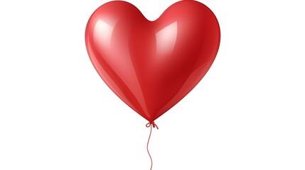 Heart Shape Balloon Isolated: Professional Balloon Heart Shaped for Events & Decor