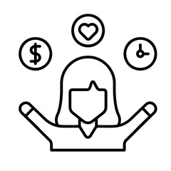 Resource Allocation Icon