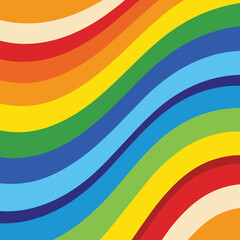Obraz premium abstract rainbow background