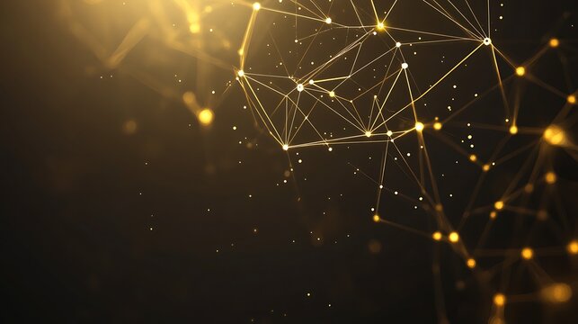 Abstract gold network (2)