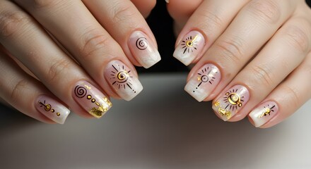 Close up of two hands detailed view showing skin texture and gentle touch