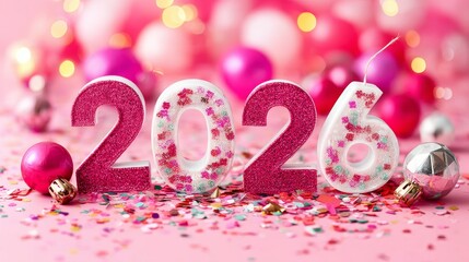 New Year greeting card