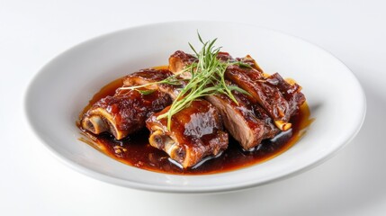 Imperial-style pork knuckle, tender and glistening