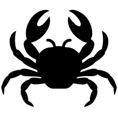 crab isolated on white background