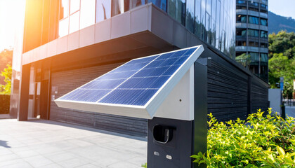 Showcasing innovative solar panel installations in modern urban architecture and daylight technology