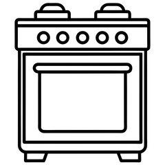 illustration of a kitchen stove