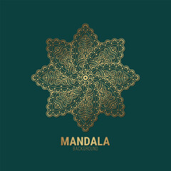 Luxury Mandala background design template