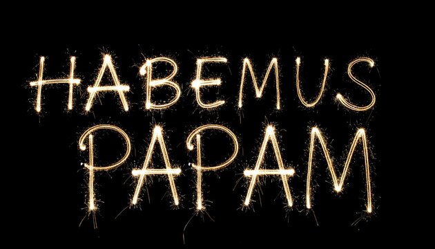 Illuminated Celebration of Habemus Papam Announcement