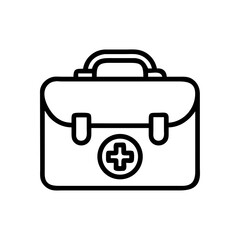 Icon of a doctorchest / first aid kit