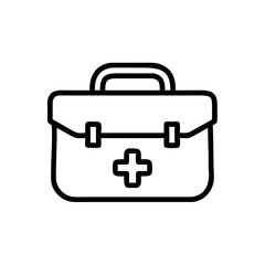 Icon of a doctorchest / first aid kit