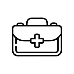 Icon of a doctorchest / first aid kit