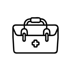 Icon of a doctorchest / first aid kit