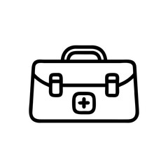 Icon of a doctorchest / first aid kit