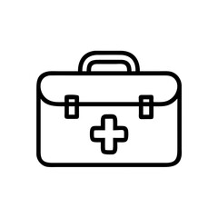 Icon of a doctorchest / first aid kit