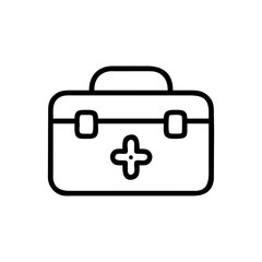 Icon of a doctorchest / first aid kit