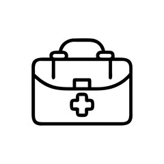 Icon of a doctorchest / first aid kit