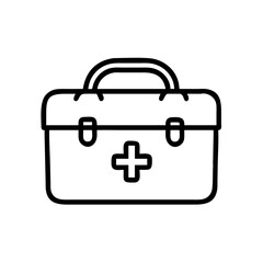 Icon of a doctorchest / first aid kit
