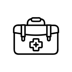 Icon of a doctorchest / first aid kit
