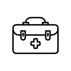 Icon of a doctorchest / first aid kit