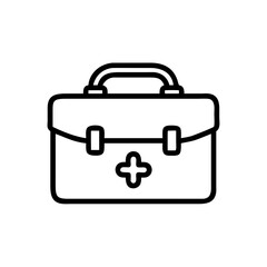 Icon of a doctorchest / first aid kit