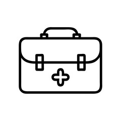 Icon of a doctorchest / first aid kit