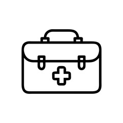 Icon of a doctorchest / first aid kit