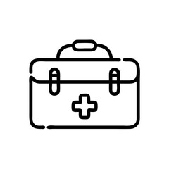 Icon of a doctorchest / first aid kit