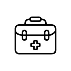 Icon of a doctorchest / first aid kit