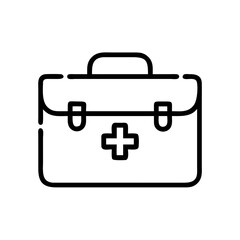 Icon of a doctorchest / first aid kit