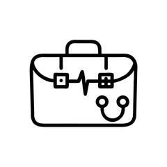 Icon of a doctorchest / first aid kit