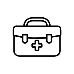 Icon of a doctorchest / first aid kit