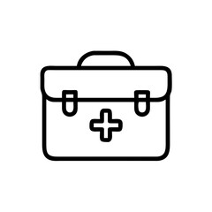 Icon of a doctorchest / first aid kit